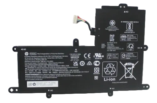 New Genuine Laptop Battery Pack for HP Chromebook 11A 11A-NA 11A-NA0001NI 11A-NA0002NI 11A-NA0002MU 11A-NA0010NR 11A-NA0030NR 11A-NA0500SA 11A-NA0800NO 11A-NA0200ND FO02XL FO02037XL-PL L97353-2C1 L97353-2D1 L97355-005 2ICP4/75/121 TPN-DB0A TPN-DBOA Original 7.6V 37.6Wh 4700mAh