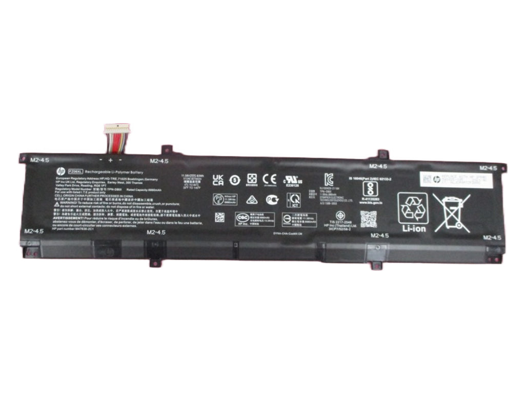 New Genuine Laptop Battery Pack for HP Envy 16-H 16-H0000 Spectre x360 16-AA 16-AA0000 2-in-1 Spectre x360 16-F 16-F0000 2-in-1 Envy 16-H0000CI 16-H0000NC 16-H0000NA 16-H0000NE 16-H0000NF 16-H0000NH 16-H0000NI 16-H0000NK 16-H0000TX Spectre x360 16-F0423NO 16-F0428NO 16-F0728NZ 16-F1009TX 16-F2000NA 16-F2004NE 16-F0005NA 16-F0006NB 16-F0021TX 16-F0035NN 16-F0054NF 16-F0055NF 2-in-1 FZ06XL FZ06083XL M47636-2C1 M47636-2D1 M48025-005 TPN-DB0I 31CP7/52/58-2 Original 11.58V 83Wh 6880mAh