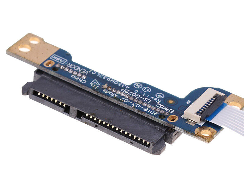 New Laptop Hard Drive HDD SSD SATA IO Connector Board for HP 14-CK 14-DQ 14S-CF 15-DA 15-DB 15-DI 15-DW 15-DY 250 G7 250G7 L20454-001 LS-G072P 435OM932L01 EBK52