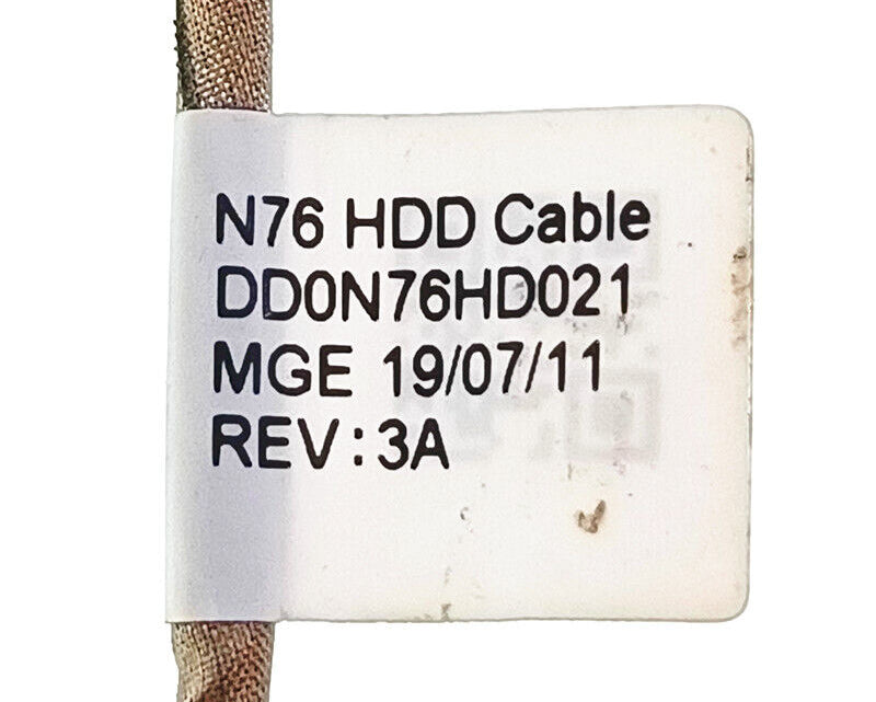 New Hard Drive HDD SSD SATA IO Connector Cable N76 for HP AIO Pavilion 24-XA 27-XA Desktop Computer PC L32795-001 DD0N76HD001 DD0N76HD011 DD0N76HD021 N76