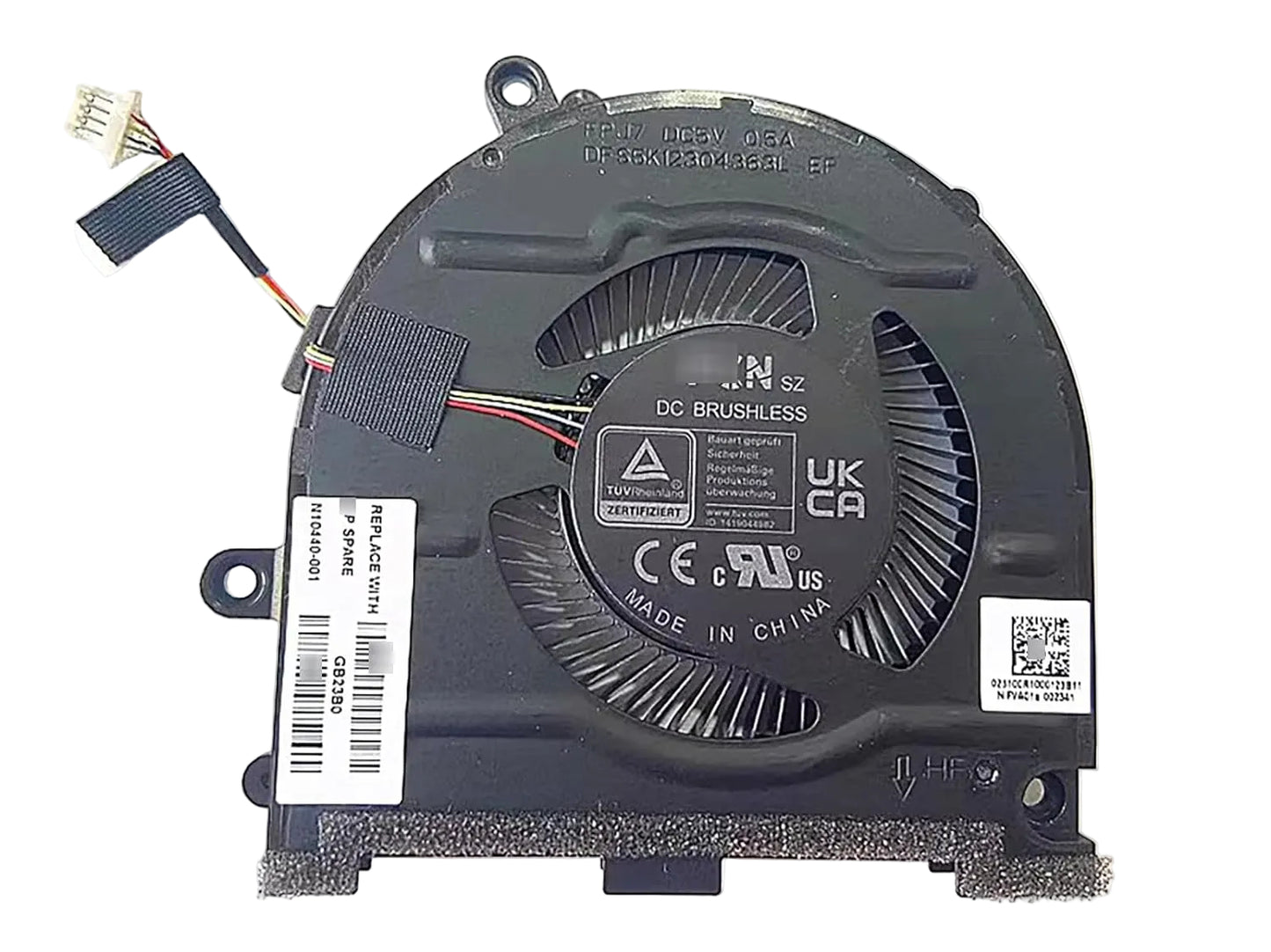 New Laptop CPU Processor Cooling Fan for HP Pavilion 14-EH 14T-EH TPN-W154 N10440-001 ND55C92-21H03 DC5V