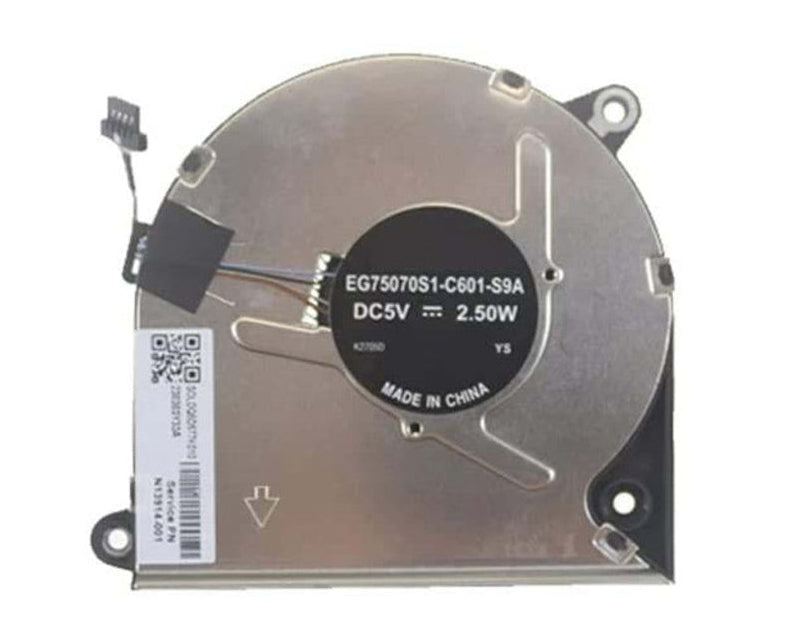 New Laptop CPU Cooling Fan for HP ZBook Power G7 G8 G9 Mobile Workstation Zhan99 G3I HSN-Q26C HSN-Q36C N13914-001 EG75070S1-C601-S9A N06900-001 CPU Processor Cooling Fan DC5V