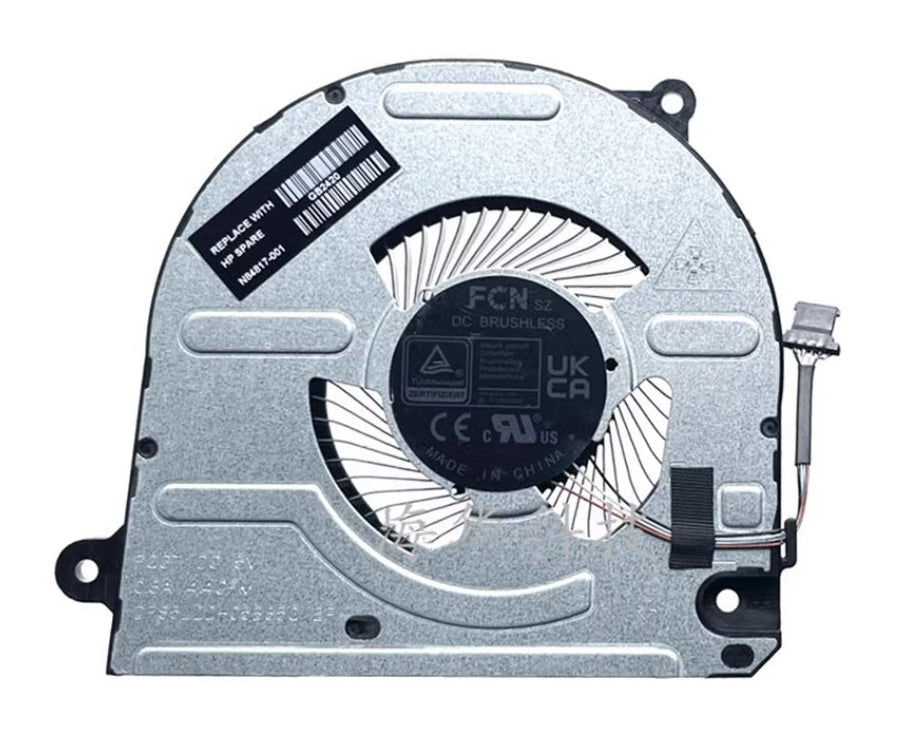 New Laptop CPU Cooling Fan for HP Chromebook TPN-W156 N84817-001
