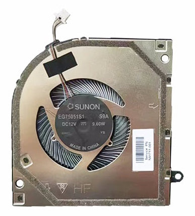 New Laptop Left Side CPU Cooling Fan for HP Omen 10 Slim14 14-FB TPN-Q297 EG75051S1-xxx-S9A N91711-001 DC12V 60W
