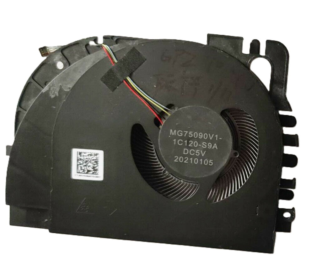 HP New CPU Cooling Fan Zbook Fury 17 G7 17G7 MG75090V1-1C120-S9A M20097-001 M20098-001 ND75C53-19L06