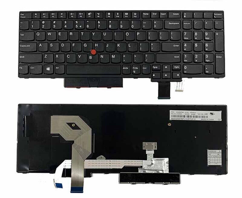 Lenovo New Keyboard US English Backlit for ThinkPad P51S P52S T570 T580 01EN928 01ER541 01HX219 01HX248 01HX259 SN20M07893 SN20P41590 01ER582