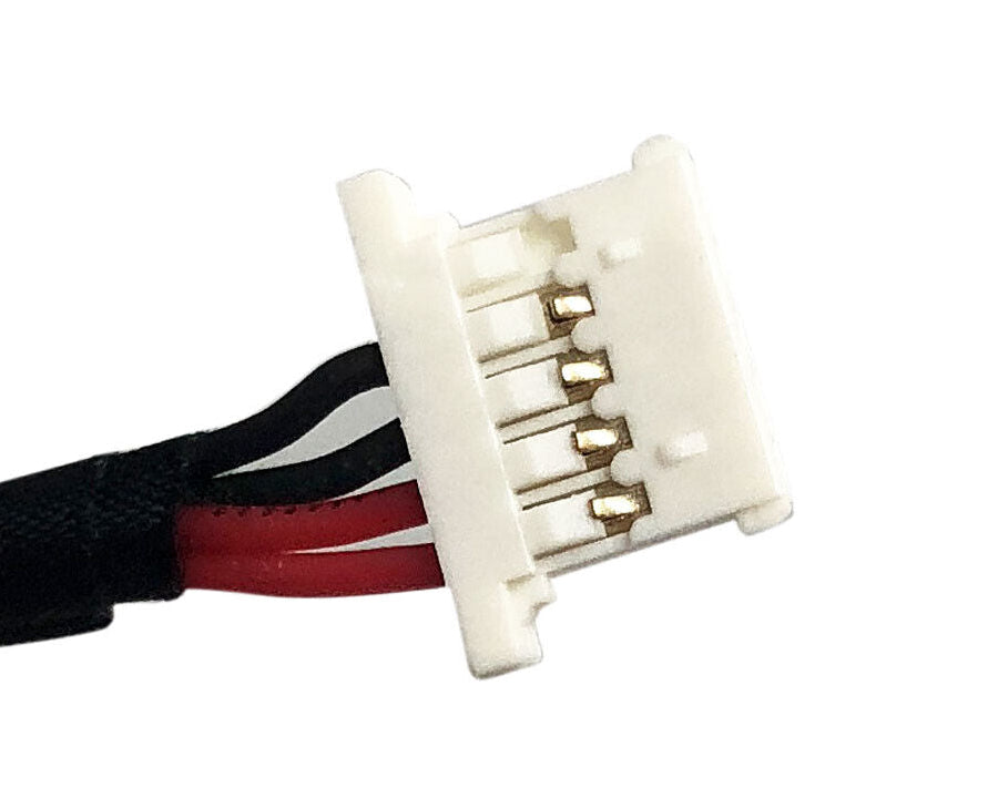 New Laptop DC In Power Jack Charging Port Connector Socket Cable for Lenovo Flex 4-1580 80VE Yoga 510-15IKB 80VC 80VE 5C10M41861 DC30100Z000 DC30100Z100 CIUY1 5-Pin/4-Wire 23cm (9.1inch)