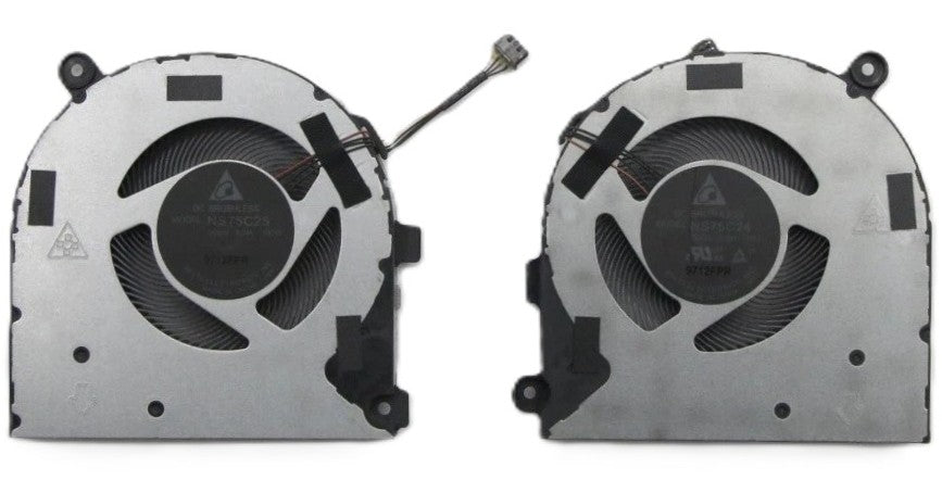 Lenovo CPU and GPU Cooling Fans IdeaPad Yoga S740-15IRH 81NW 81NX 81NY