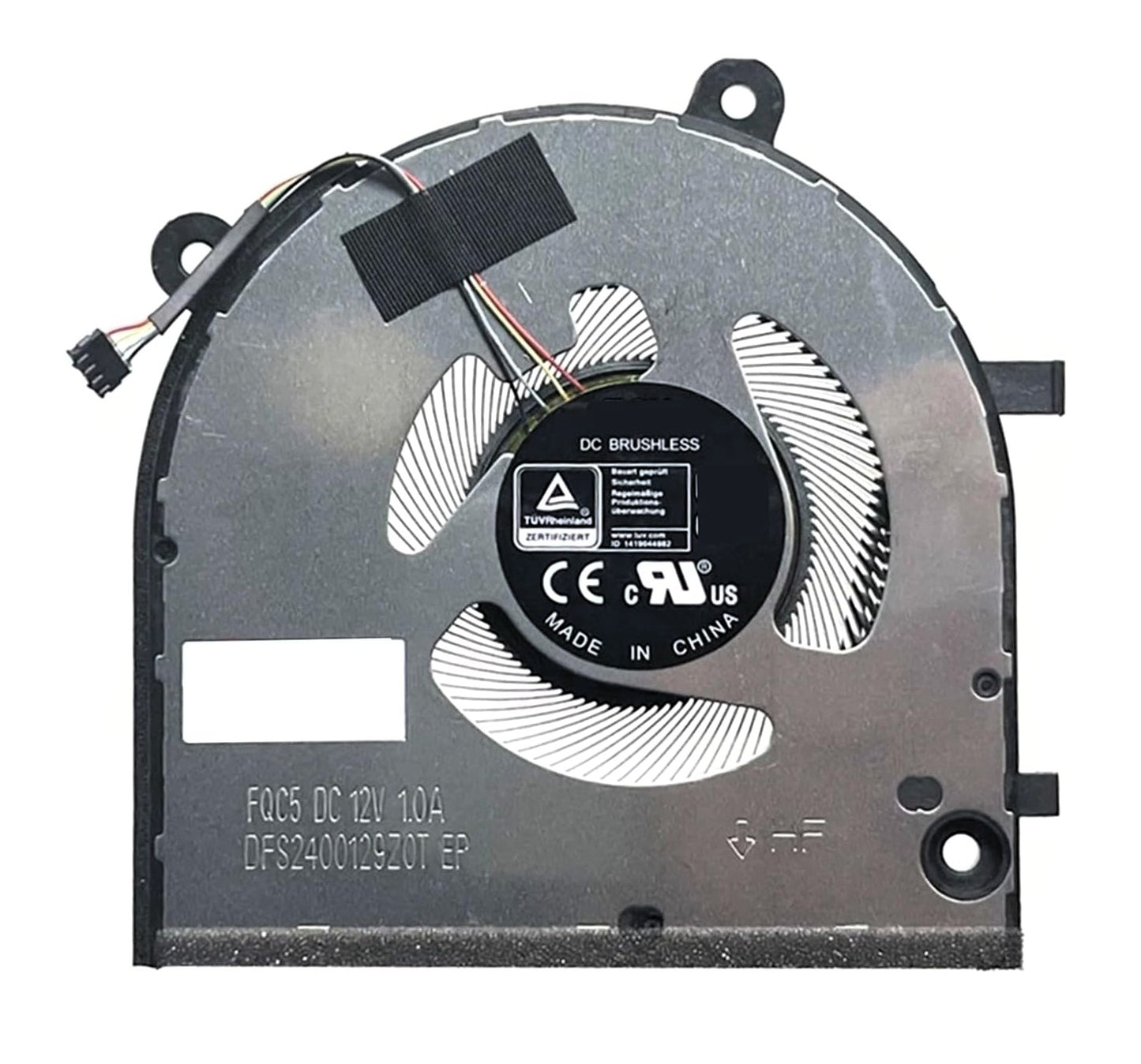 New Laptop CPU Processor Cooling Fan for Lenovo IdeaPad Pro 5 16APH8 83AR 16ARP8 83AS 16IRH8 83AQ 5F10S14082 5F10S14081 5F10S14131 SF10R66595 SF10R66596 DFS2400129Z0T FQC5 DC12V