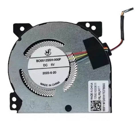 New Laptop CPU Cooling Fan for Lenovo Legion Go 8APU1 83E1 5F10S14134 5F10S14135 BO5512S5H-000P B5012ASHNF2300TR DC5V