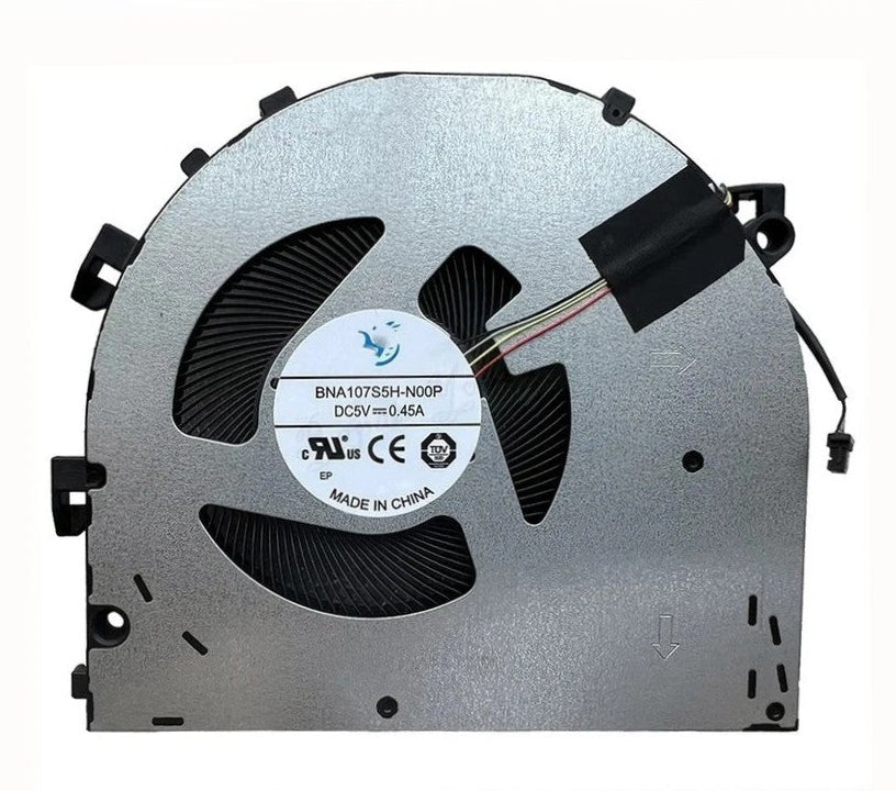New Laptop CPU Cooling Fan for Lenovo IdeaPad Slim 5 14AHP10 83HV 14AKP10 83HX 14ARP10 83HT 14IAH10 83NC 14IRH10 83HR 14IRH10R 83J0 16AHP10 83HW 16AKP10 83HY 16ARP10 83HU 16IAH10 83ND 16IRH10 83HS 16IRH10R 83J1 5F10S14204 5F10S14203 SF10R66758 BNA107S5H-N00P DC5V