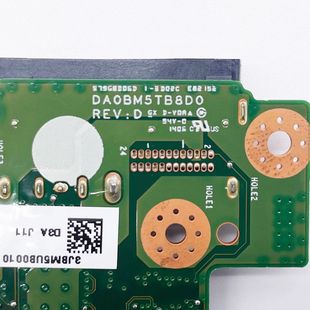 Lenovo Laptop DC Power Jack Board for IdeaPad B5400 M5400 90004628 DA0BM5TB8D0 3JM5UB0010 New DC In Power Jack Charging Port Connector IO Board