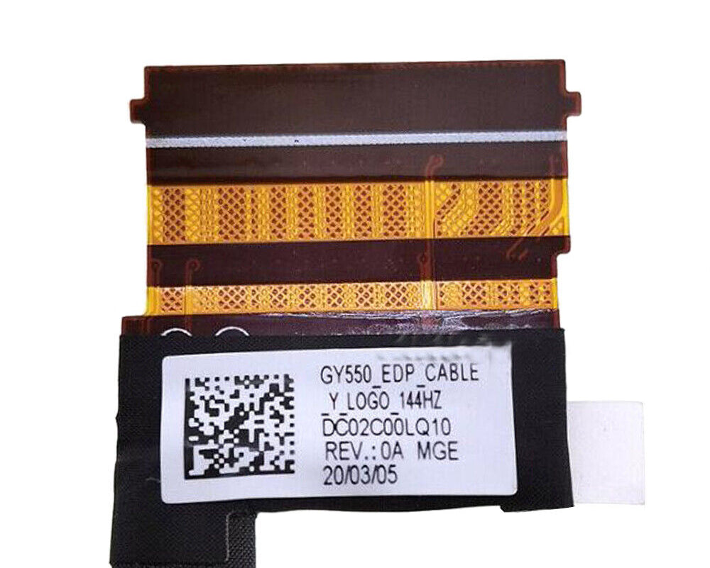 New Laptop LCD LED Display Video Screen Cable for Lenovo Legion Y7000P R7000P 2020H Legion 5P-15IMH05 82AY 5P-15IMH05H 82AW 5P-15ARH05H 82GU DC02C00LQ10 DC02C00LQ20 DC02C00LQ00 GY550 4K 144/165Hz 40-Pin