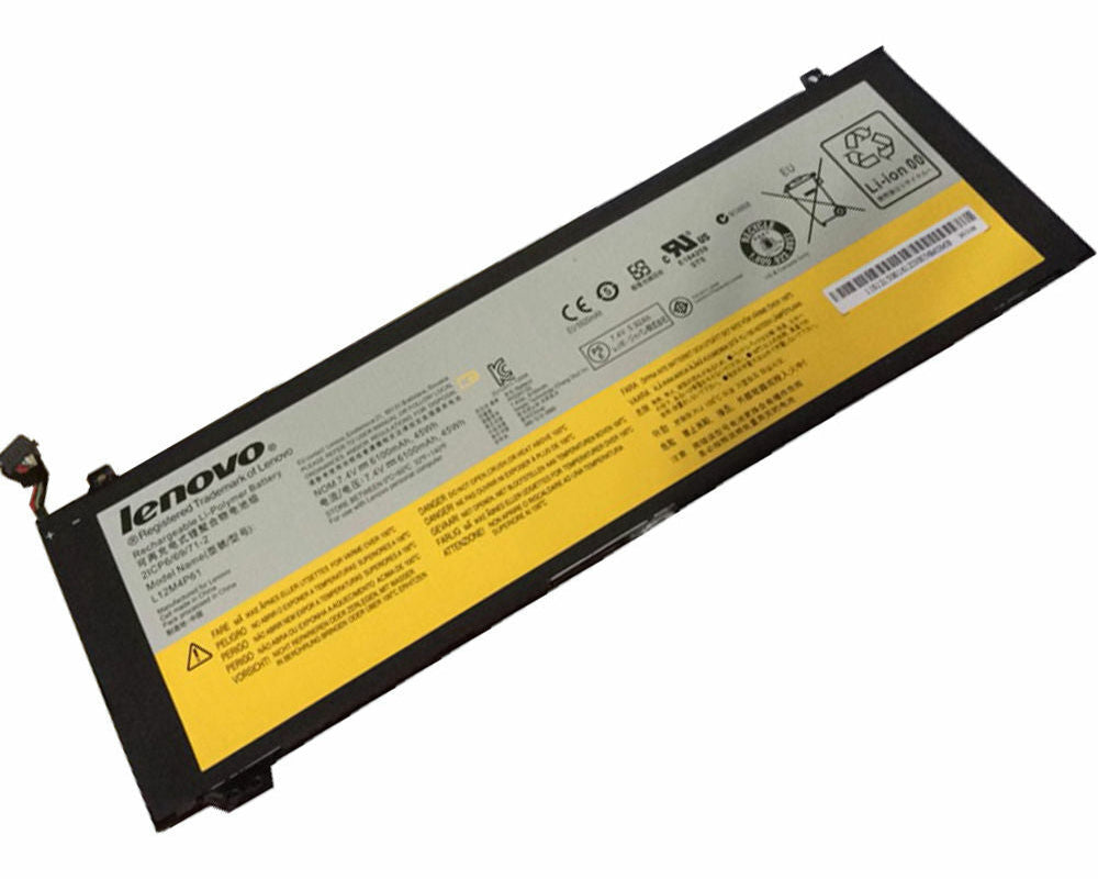 New Genuine Laptop Battery Pack for Lenovo IdeaPad U330 U330P U330T Touch L12M4P61 L12L4P63 21CP5/69/71-3 Original 45Wh 7.4V