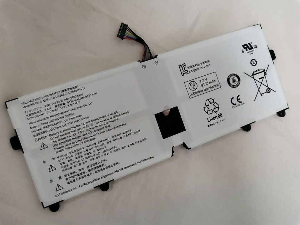 LG Battery for Gram 13Z970 13Z975 13Z980 14Z970 14Z980 15Z970 LBS1224E