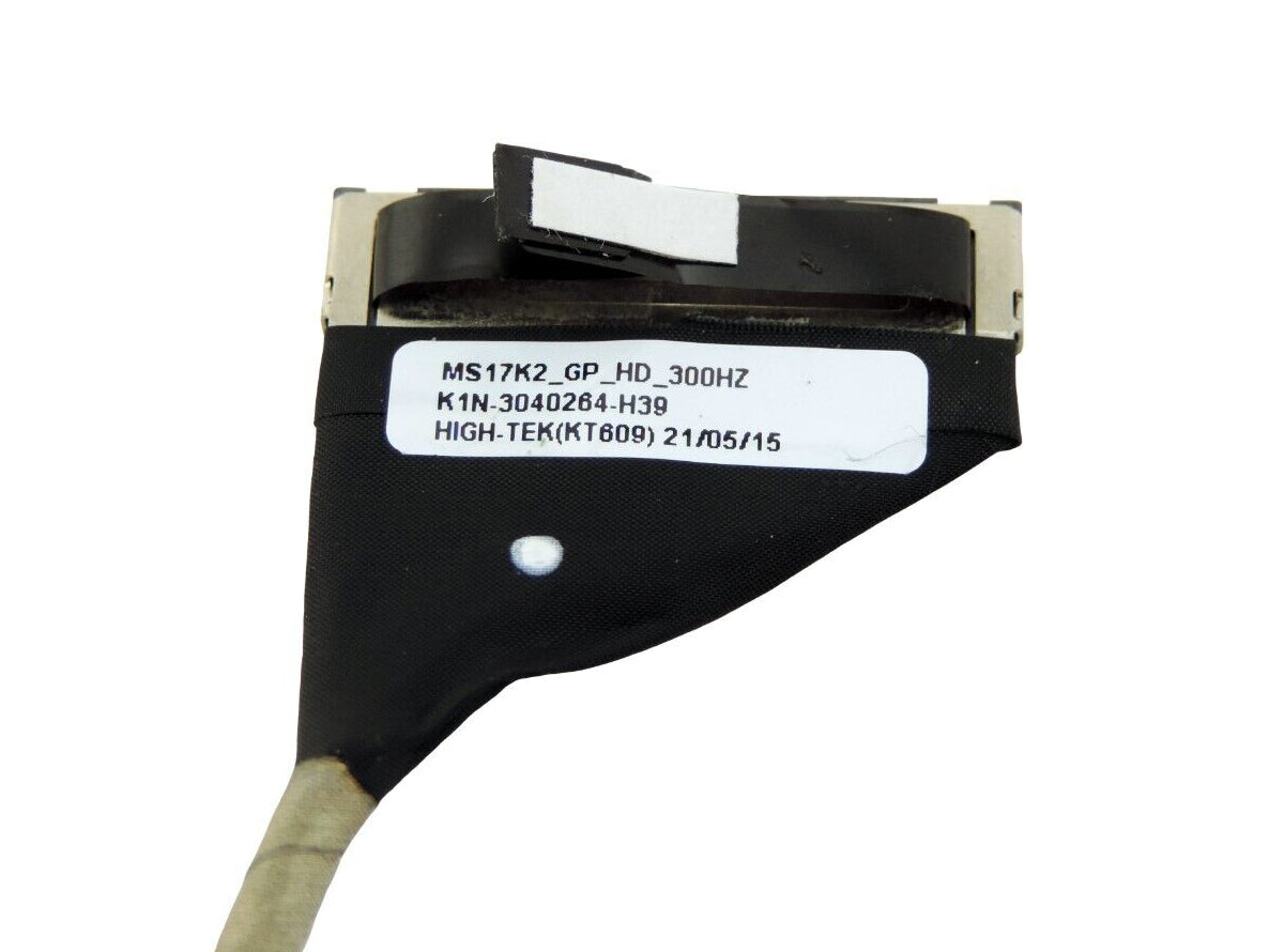 New Laptop LCD LED LVDS EDP Display Video Screen Flex Cable for MSI GE76 GP76 MS17K2 MS-17K2 K1N-3040264-H39 300Hz HD 40-Pin