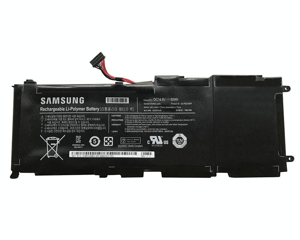 New Genuine Laptop Battery Pack for Samsung Notebook 7 NP700Z5A NP700Z5AH NP700Z5B NP700Z5C NP700Z7C NP770Z7A NP770Z7E BA43-00318A AA-PBZN8NP Original 80Wh