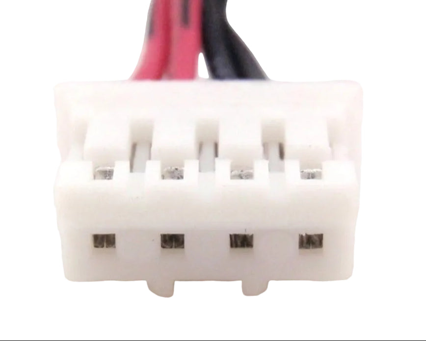 New Laptop DC In Power Jack Charging Port Socket Connector Cable for Toshiba Satellite U940 U945 DC30100LR00 DC30100LY00 K000137830 4-Wire
