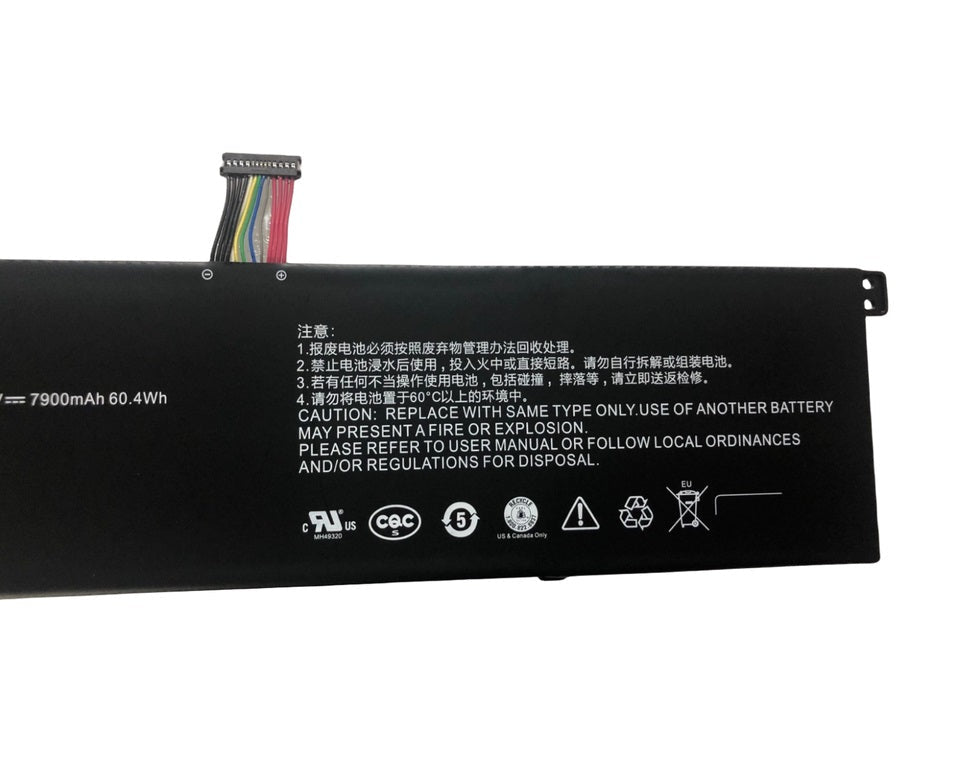 New Genuine Laptop Battery Pack for Xiaomi Mi Notebook Air 15.6" Mi Pro GTX 15.6 i3 i5 i7 TM1701 171501-AF 171501-AQ R15B01W Original 4-Cell 60.2Wh 7.6V