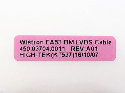 New Laptop LCD LED LVDS Display Video Screen Cable for Acer Aspire ES1-512 ES1-512G ES1-531 ES1-571 Extensa 2509 2519 2530 Gateway NE512 NE513 NE571 450.03704.0011 450.03704.0001 450.03704.0021 450.03704.0031 50.MRWN1.006 EA53-BM
