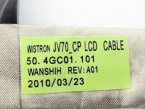 Acer New LCD LED Display Video Screen Cable JV70_CP Aspire 7740 7740G 50.4GC01.001 50.4GC01.101 50.PLY01.001