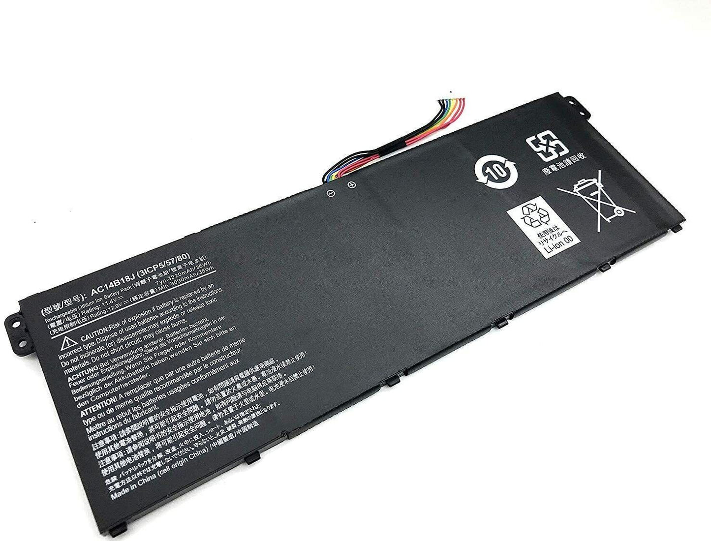 Acer AC14B18J New Battery V3-111 V5-122 V5-132 Chromebook 13 CB5-311 AC14B13J AC14B8K AC14B7K