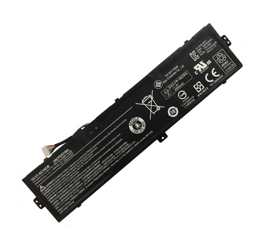 Acer AC14C8I New Genuine Battery Pack 3C 36Wh 11.4V Switch 12 SW5-271 KT.0030G.007