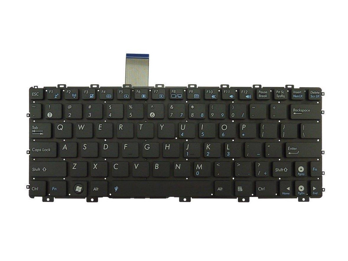 ASUS Laptop Keyboard US English Eee PC 1011BX 1011PX 1015BX 1015P 1015PB 1015PD 1015PDG 1015PE 1015PEM 1015PN 1015PW 1015T 1025C 1025CE 0KNA-292US01 0KNA-292UI01 V103646GS1 04GOA292KUI00-1 New