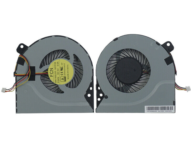 New Laptop CPU Cooling Fan for ASUS A550D K550D K550DR K550Z VM590Z X550D X550DP X550Z X550ZA X750D X750DP 13NB07A1AM010-2 13NB01N1AM0101 13N0-RJA0101 13N0-PPA0B01 13N0-PPA0B02