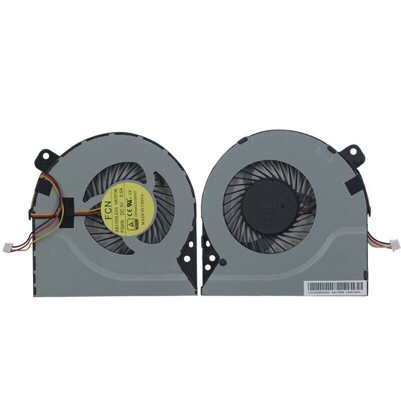 ASUS 13NB07A1AM010-2 CPU Fan X550D X550DP X550Z X550ZA X750D X750DP 13N0-RJA0101 13N0-PPA0B01 13N0-PPA0B02