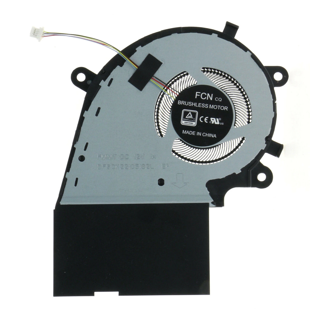 New Laptop CPU Cooling Fan for ASUS ROG Strix Scar III G731G G731GV G731GW DFSOK22105182L FMMT 6033B0083701 13NR01N0P08012 DC12V (Not 5V)