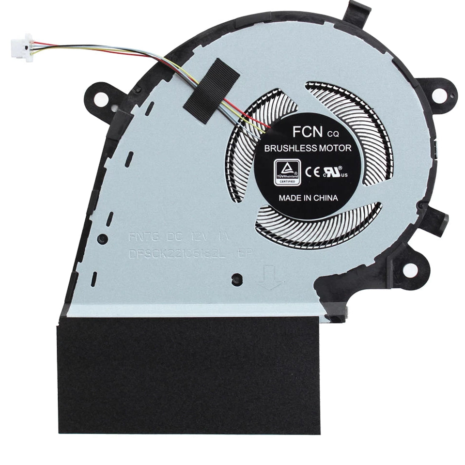 New Laptop GPU Graphics Video VGA Cooling Fan for ASUS ROG Strix Scar III G731G G731GV G731GW 13NR01Q0P04011 13N1-9BM0611 DFSCK22115181L FLKP FLKM DC12V