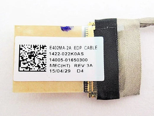 New Laptop LCD LED EDP Display Video Screen Cable for ASUS EeeBook E402M E402MA E402MA-2A 1422-022K0AS 14005-01650100 14005-01650300