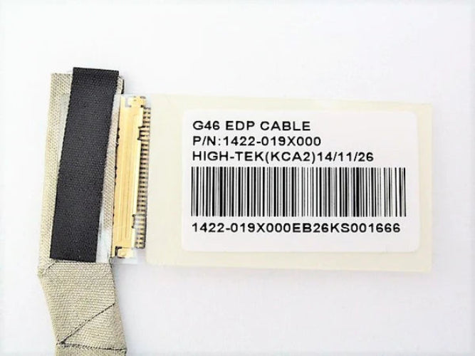 New Laptop LCD LED EDP Display Video Screen Cable for ASUS G46 G46V G46VM G46VW 1422-019X000 14006-00140100 KCA2