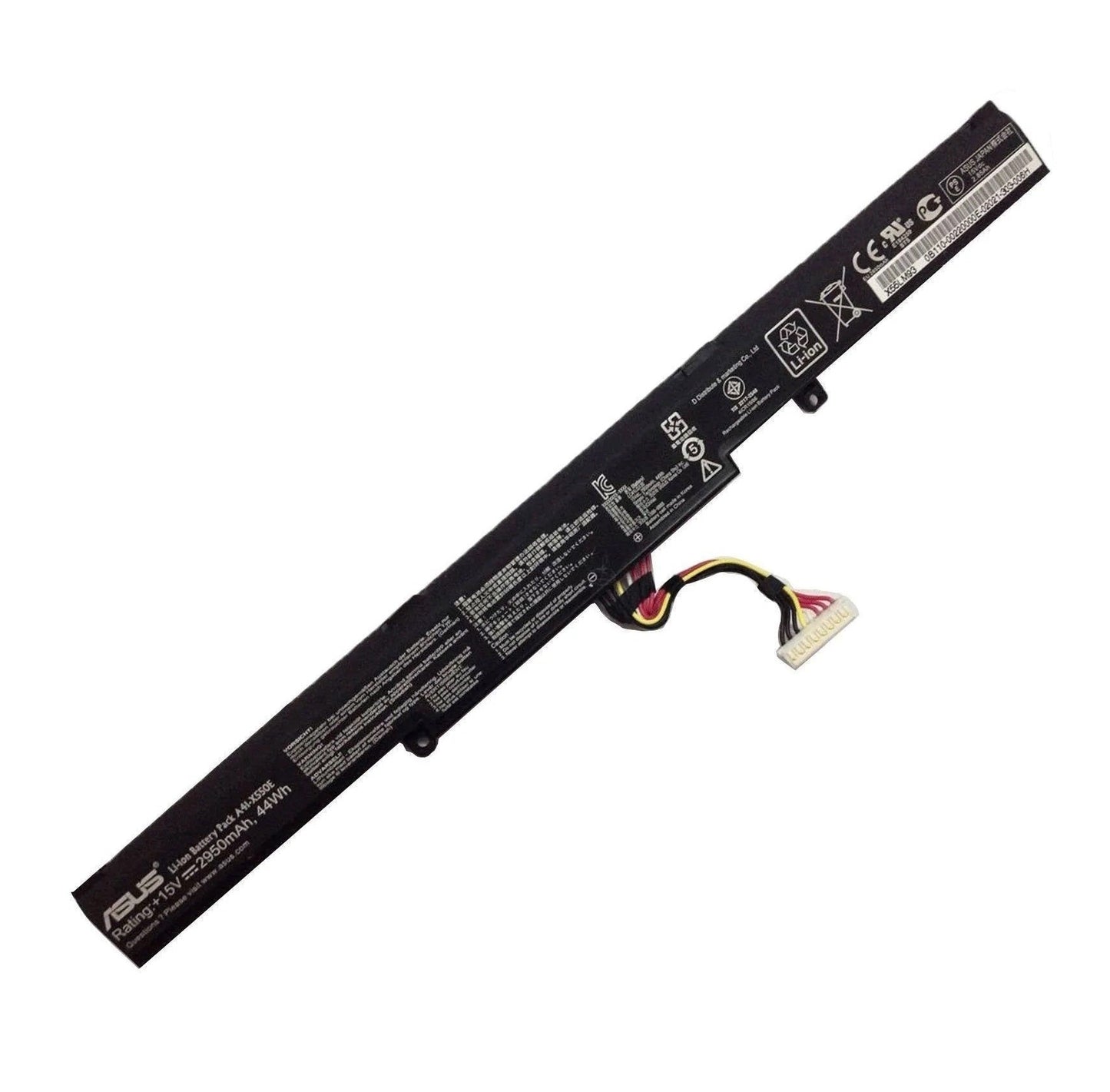 New Genuine Laptop Battery Pack for ASUS A41 D550 D550MA F551M F551MAV X451 X451C X541CA X551 X551C X551CA X551M A31N1319 A31LJ91 0B110-00250100 A41N1308 Original 4-Cell 37Wh 14.4V