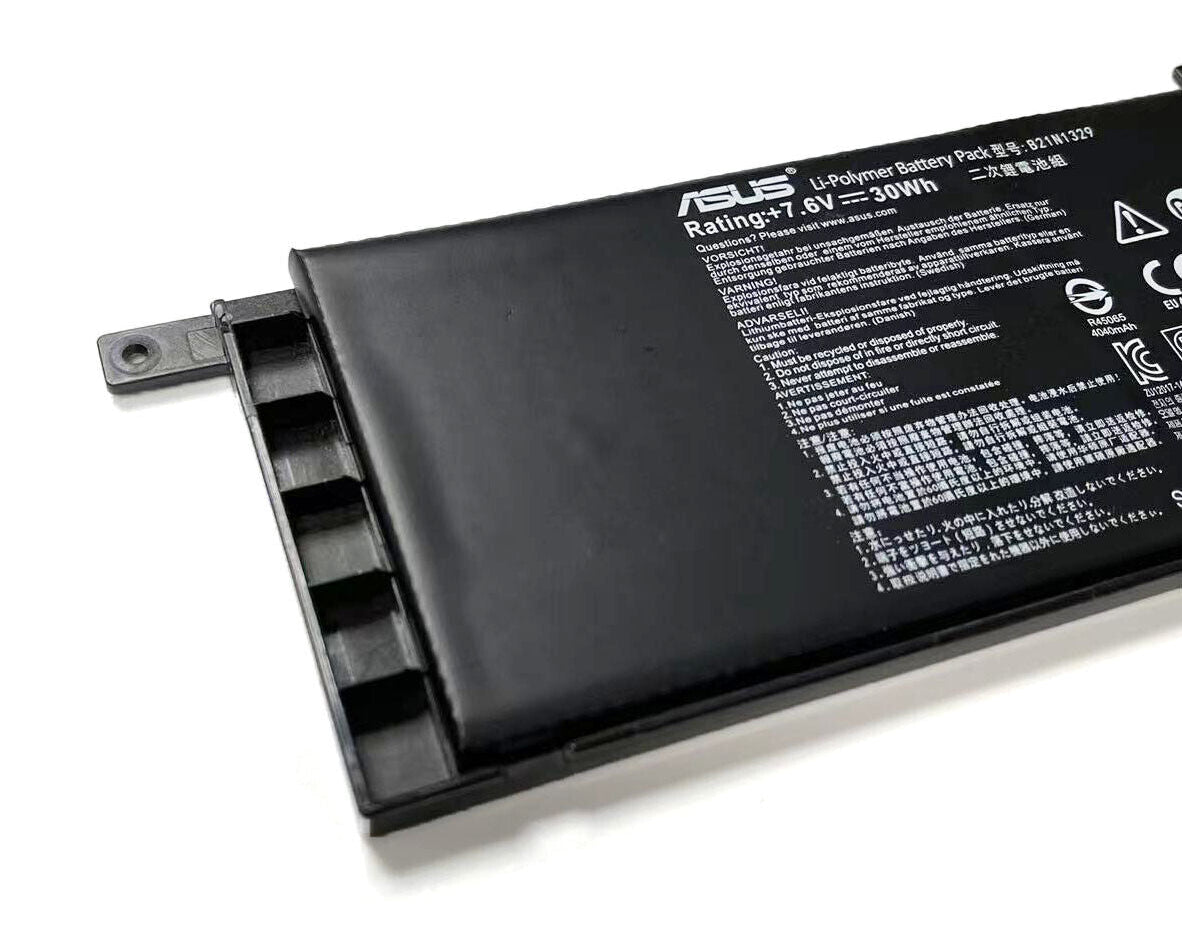 New Genuine Laptop Battery Pack for ASUS D553M F453MA F553M F553MA P553MA X403MA X453MA X553M X553MA B21N1329 0B200-00840000 Original 2-Cell 30Wh 7.2V