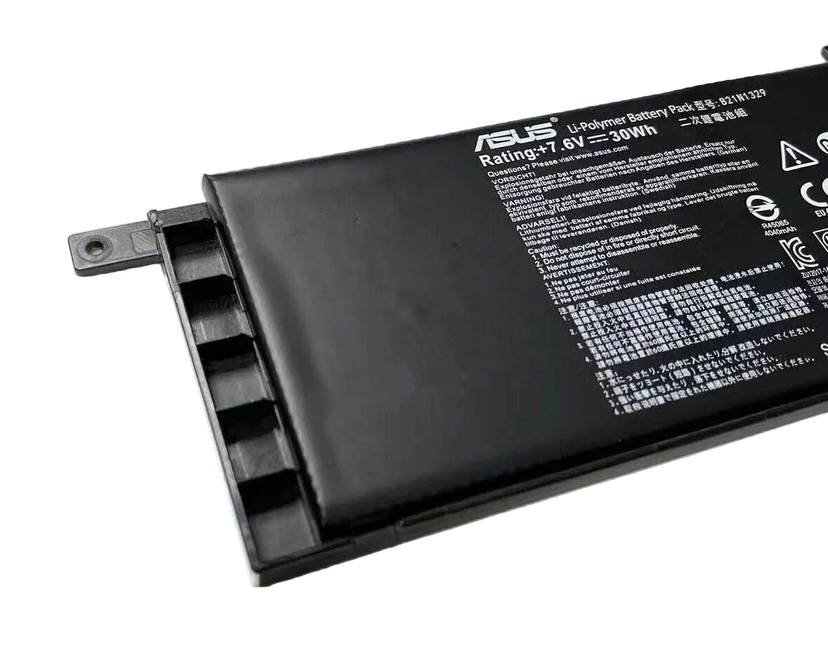 New Genuine Laptop Battery Pack for ASUS D553M F453MA F553M F553MA P553MA X403MA X453MA X553M X553MA B21N1329 0B200-00840000 Original 2-Cell 30Wh 7.2V