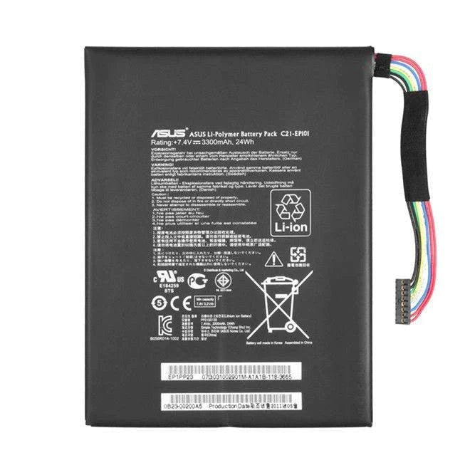 New Genuine Battery Pack for ASUS EeePad Transformer TF101 TF101G TF300T TF300TG Tablet PC C21-EP101 07G031002901 07G031002902 07G031002903 Original 24Wh 7.4V