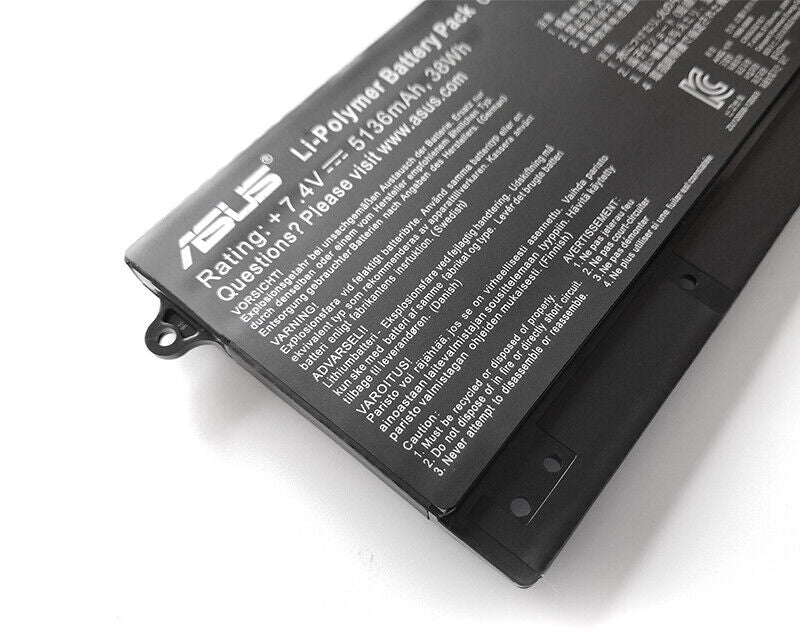 New Genuine Laptop Battery Pack for ASUS EeePC VivoBook F201 F201E F202 F202E S200 S200E S200L Q200E X201 X201E X202 X202E 0B200-00230300 C21-X202 Original