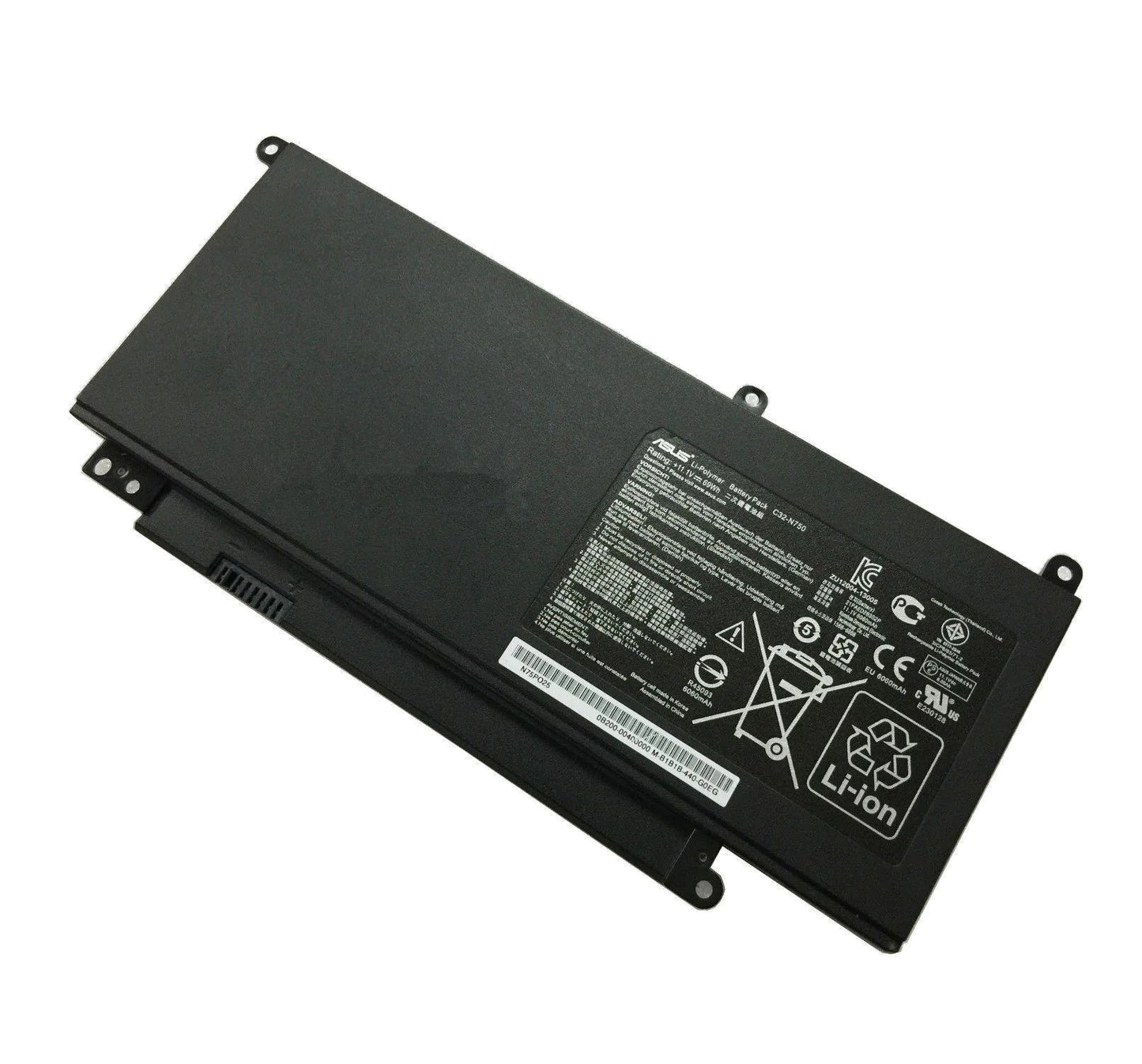 ASUS C32-N750 New Battery N750 N750J N750JK N750JV N750Y47JK N750Y47JV 0B200-00400000