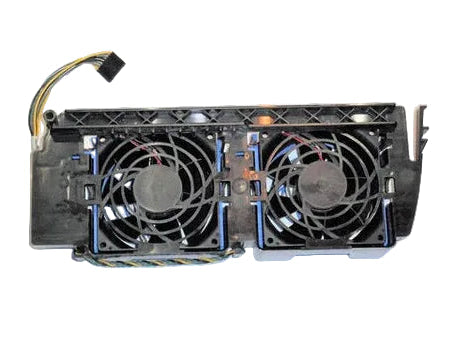 Dual Front Cooling Fan Module with Bracket for Dell PowerEdge 2600 Server Computer 4C265 G0522 G0523 00C422 04C265 0C422 Refurbished