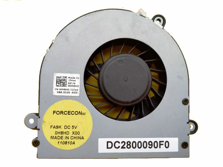 New Laptop CPU Cooling Fan for Dell Alienware M14x R1 M14xR1 AWM14XR1 ALWM14XR1 DC280009OF0 DFS531205HC0T F9S8 0H8HD 00H8HD