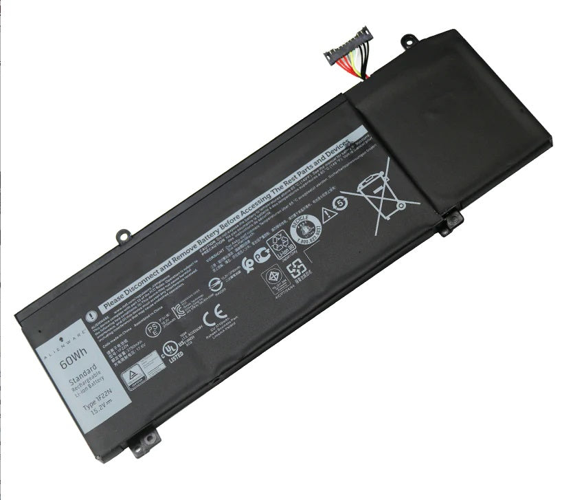 Dell 1F22N New Battery G5 5590 G7 17 7590 7790 Alienware M15 M17 2018 6YV0V 8622M JJPFK HYWXJ K69WH