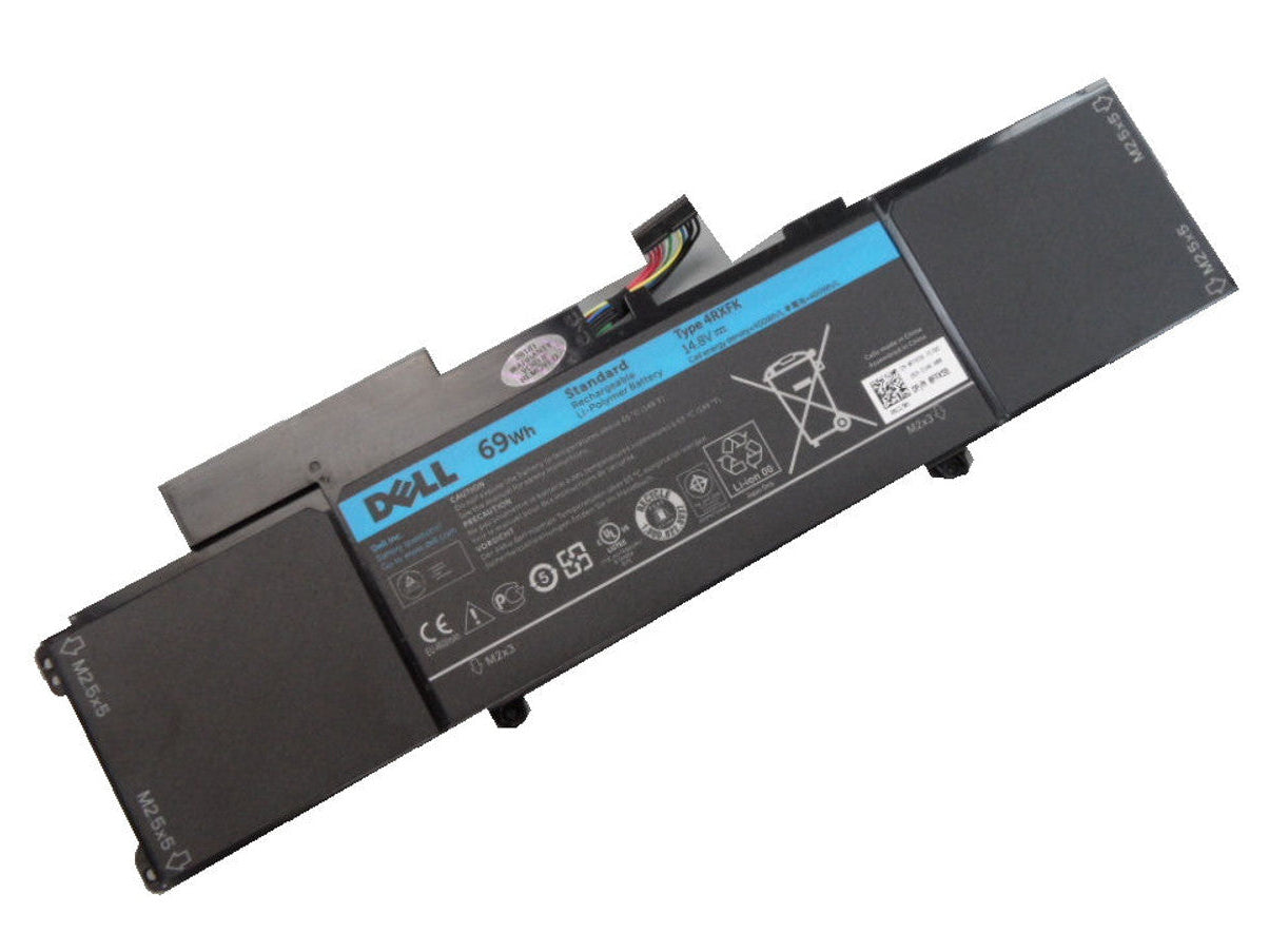 New Genuine Laptop Battery Pack for Dell XPS 14 14z L142x L412Z L421 L421x Ultrabook 0C1JKH 0FFK56 C1JKH FFK56 4RXFK Original 4-Cell 69Wh 14.8V