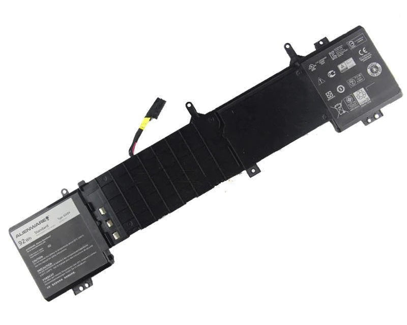 New Genuine Laptop Battery Pack for Dell Alienware 17 R2 R3 17R2 17R3 ALW17ED 6JHDV 05046J 06JHCY Original 12-Cell 92Wh 14.8V 06JHDV 5046J 6JHCY