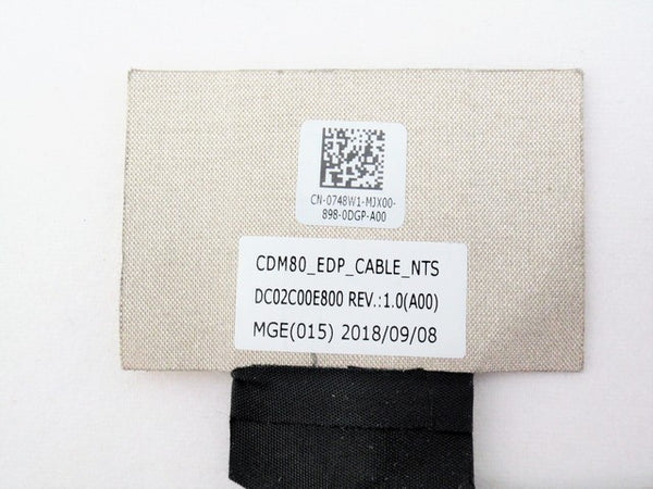 Dell 748W1 LCD EDP Cable NTS Latitude 5580 E5580 Precision 3520 M3520 DC02C00E800 0748W1