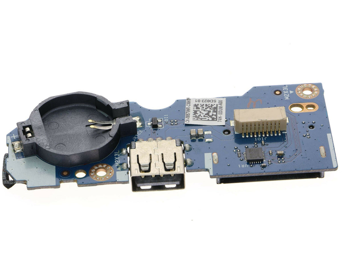New Laptop Power Button USB Jack Port CMOS Battery Card Reader Board for Dell Inspiron 15 7460 7560 15-7460 15-7560 LS-D823P 857WR 0857WR
