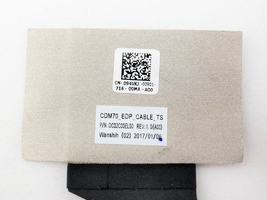 New Laptop LCD LED EDP Touch Screen Display Video Cable for Dell Latitude 5480 E5480 DC02C00EL00 094VKJ 94VKJ 2D CDM70 40-Pin TS
