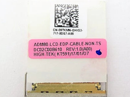 New Laptop LCD LED EDP Non-Touch Screen Display Video Cable for Dell Latitude E5570 Precision 15 3510 15-3510 DC02C00B610 DC02C00B600 09TKMN 9TKMN NTS ADM80