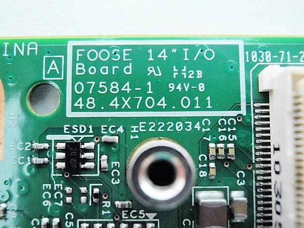 Dell New DC In Power Jack Port Connector USB Audio Card Reader Daughter PCB Board Latitude E5400 0C959C 554X70202001G0 48.4X704.011 C959C